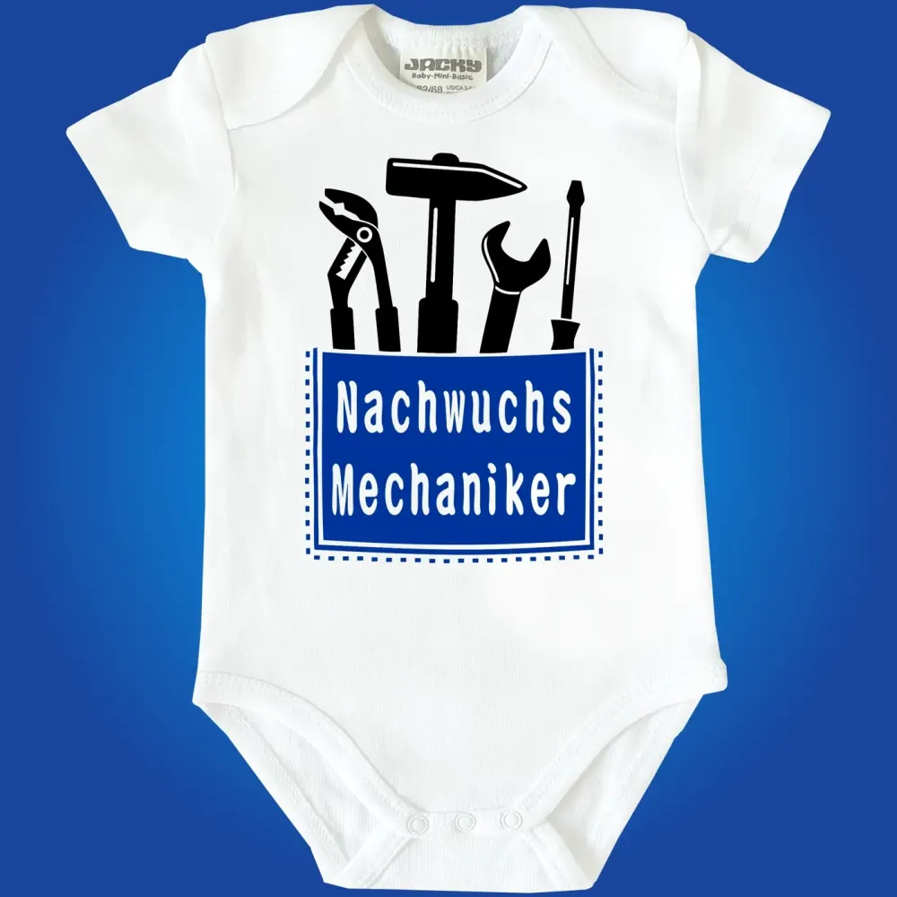 Baby-Body mit Aufdruck KFZ-Mechatroniker
