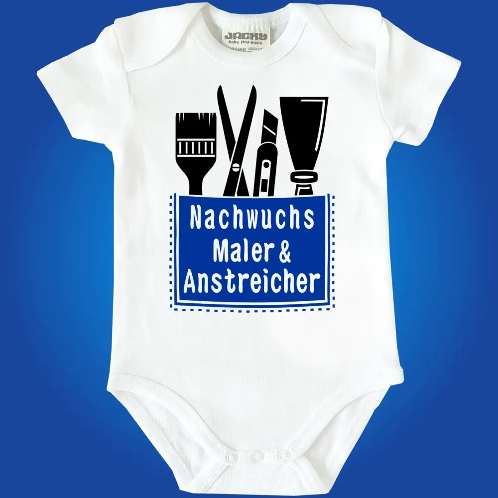 Baby-Body mit Aufdruck Nachwuchs Metallbauer
