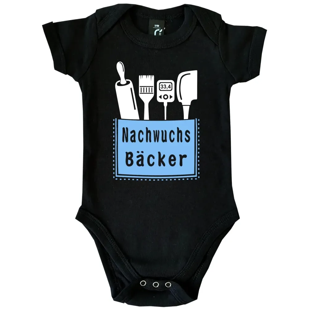 Baby-Body mit Aufdruck Elektriker