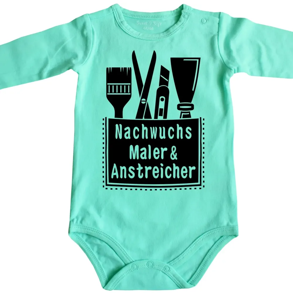 Preview: Baby Bodie mit Aufdruck verschiedener Berufe