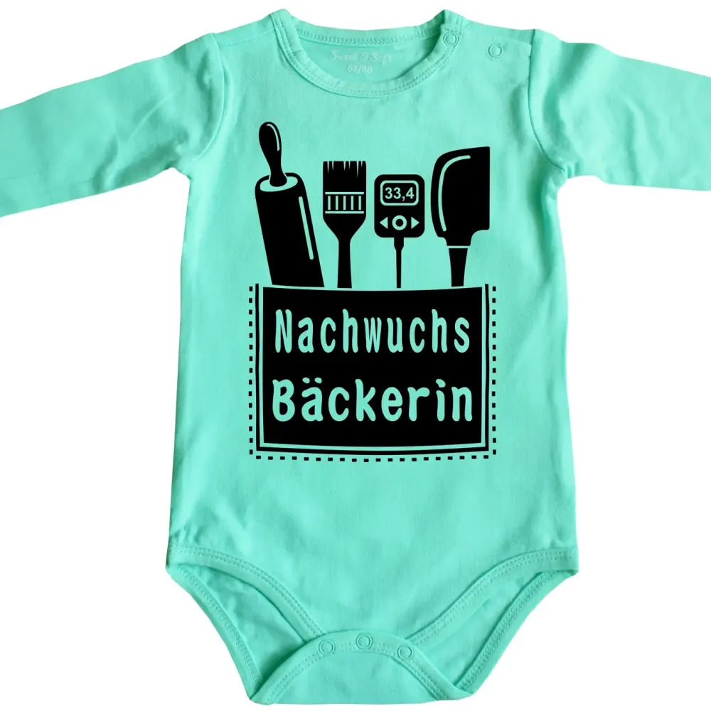 Baby-Body mit Aufdruck Mechatroniker