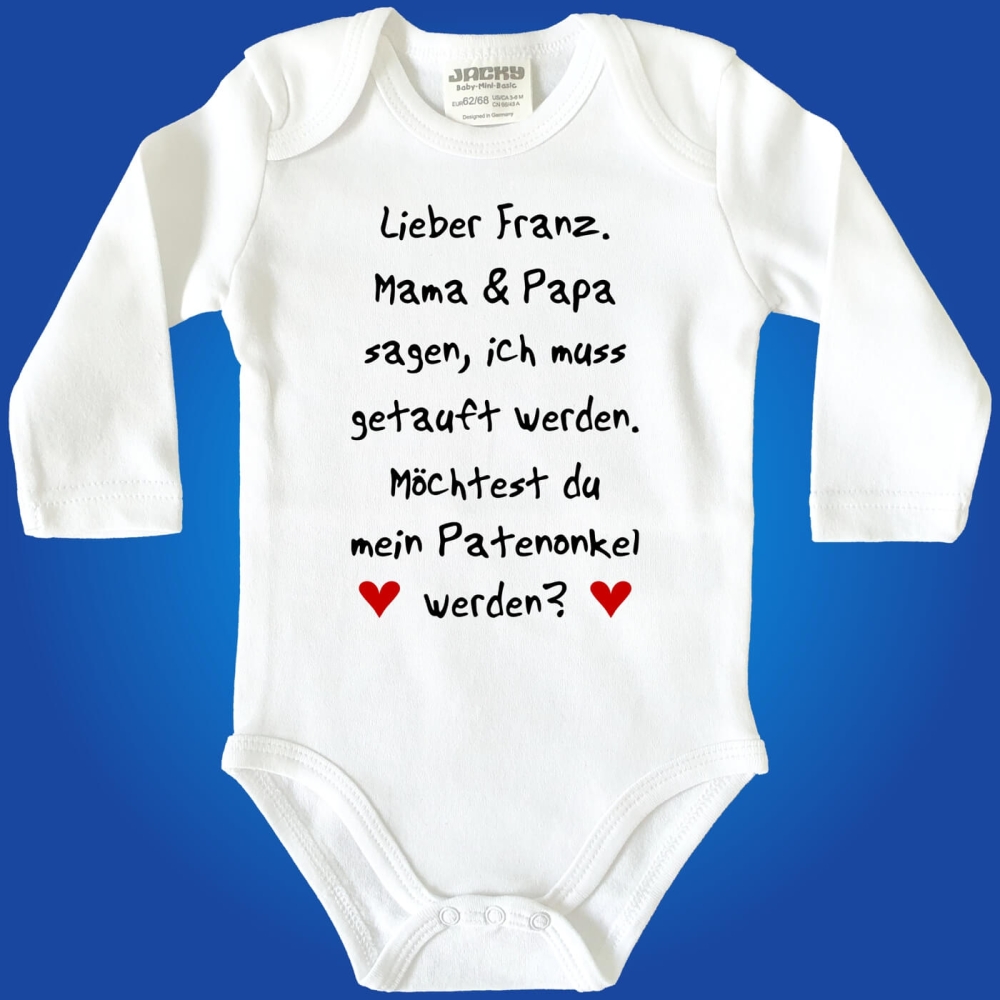 Baby-Body Taufe