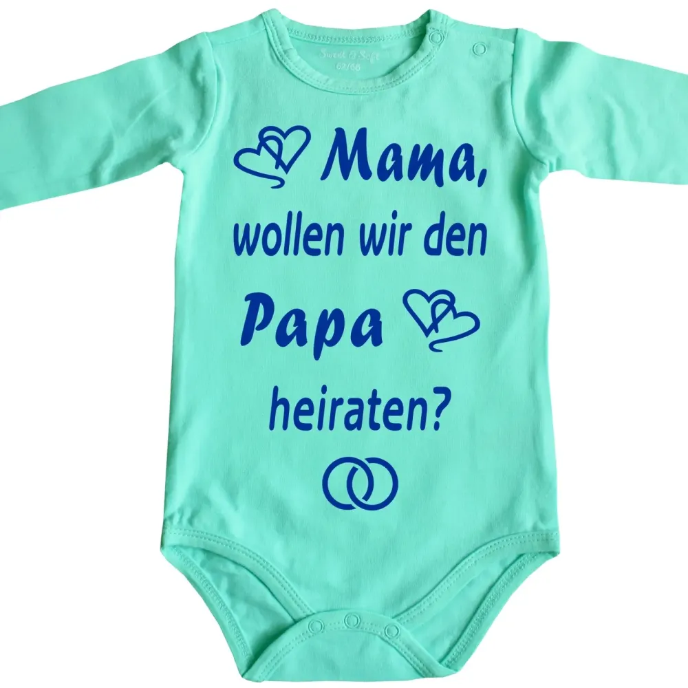 baby bodysuit marriage proposal