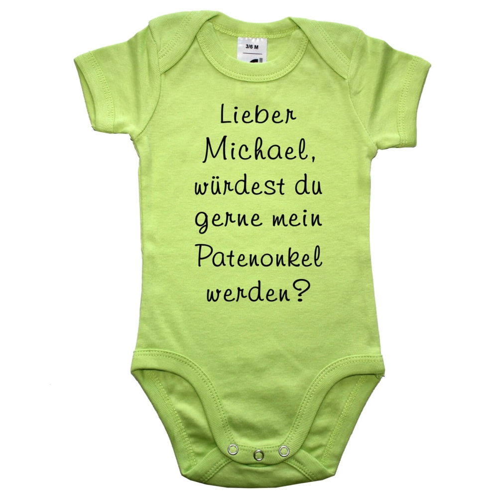 Baby Bodie Patentante
