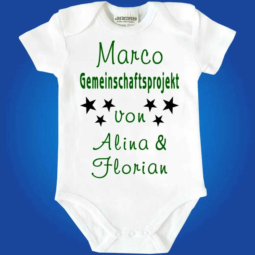 Baby-Body zur Taufe