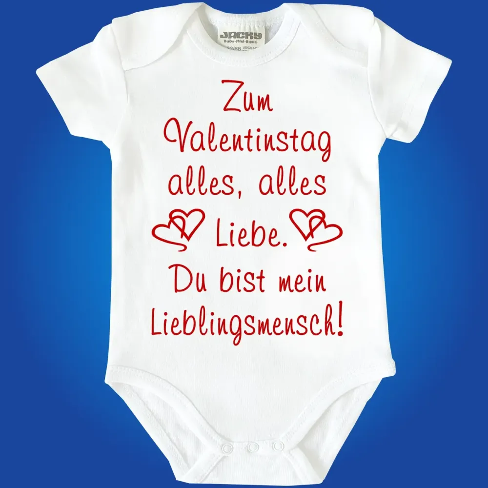 Baby-Body zum Valentinstag