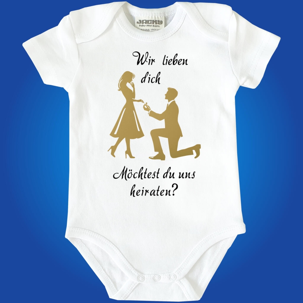 Baby Body Hochzeitsantrag