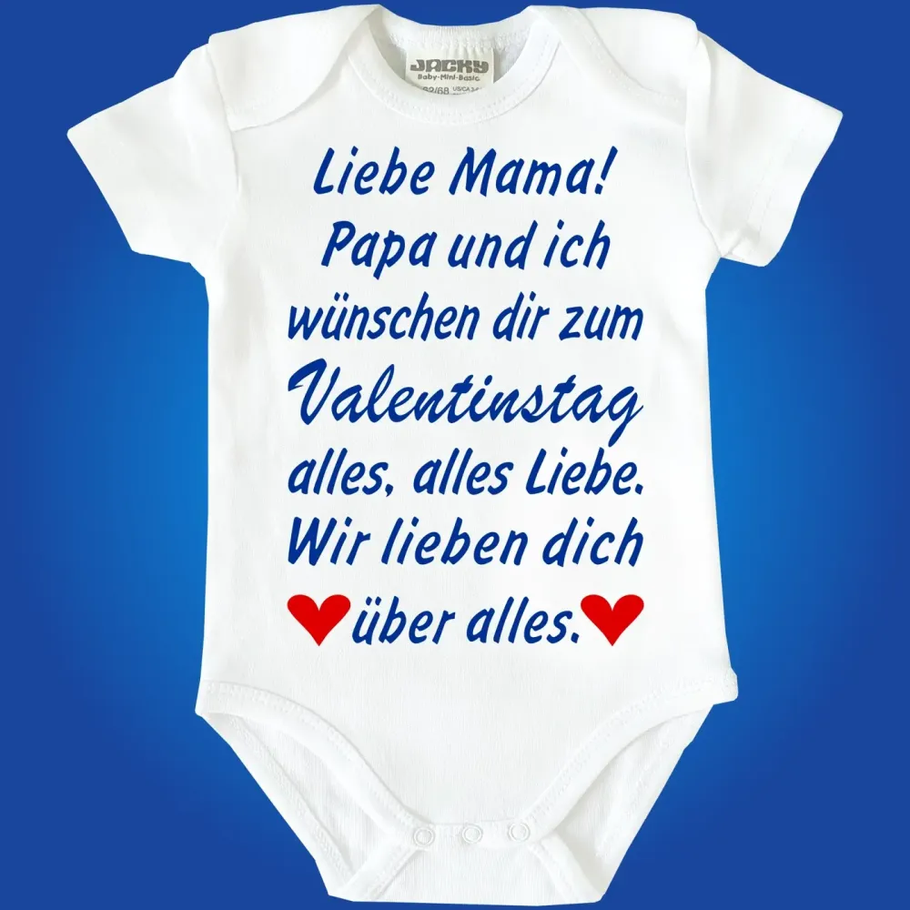 Preview: Baby-Body zum Valentinstag