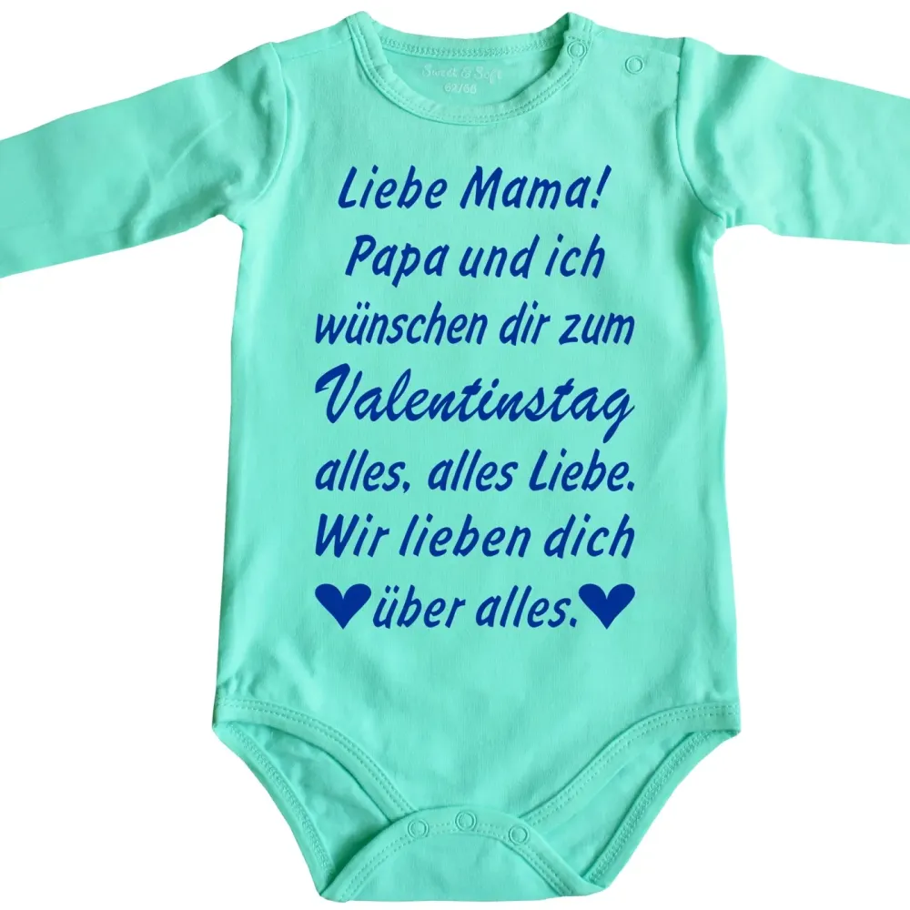 Baby-Body Valentinstagsgeschenk