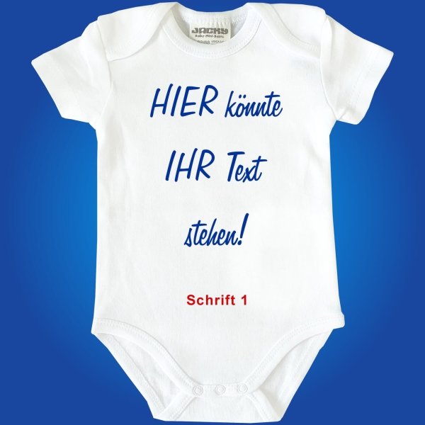 Baby-Body Personalisiert