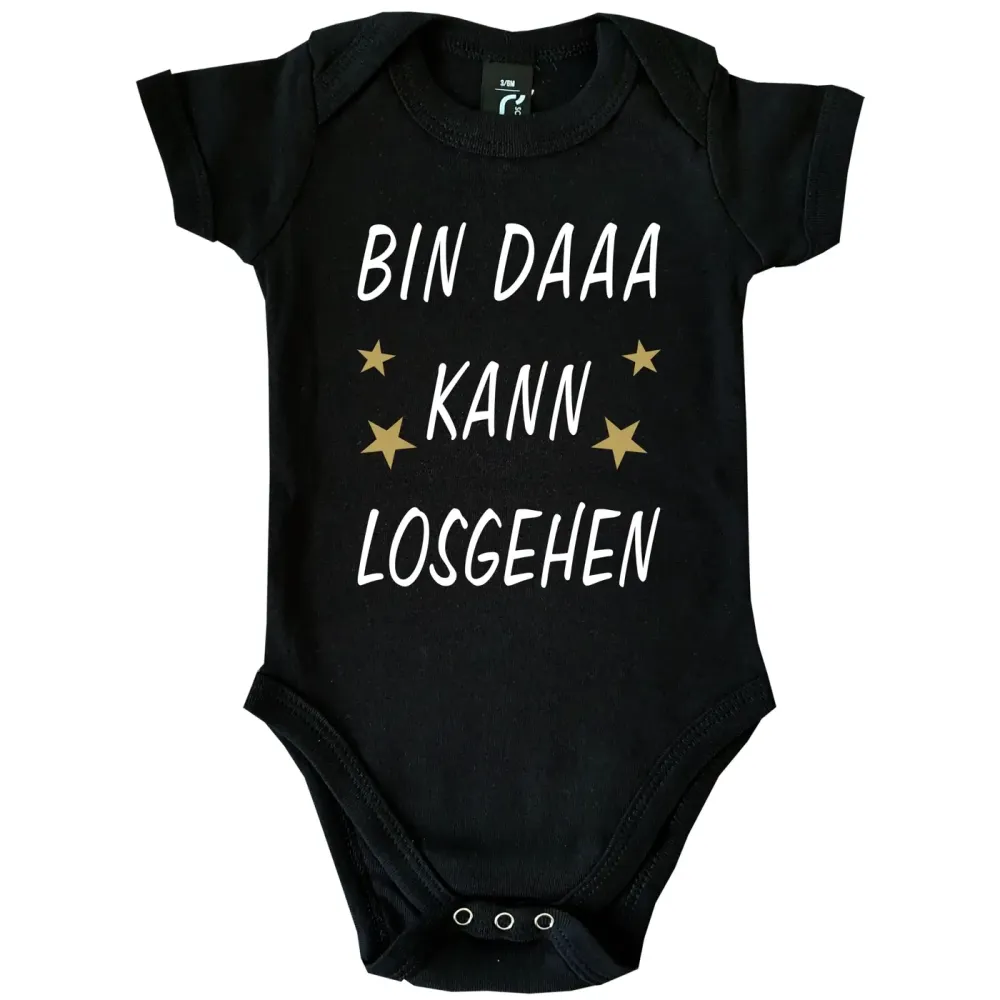 Preview: Baby-Body mit Druck zur Geburt