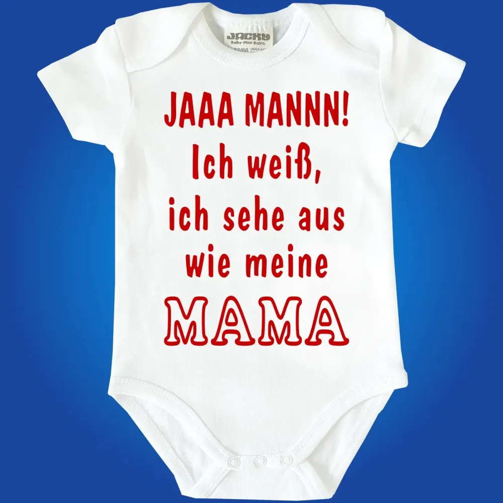 Baby-Body mit witzigem Druck