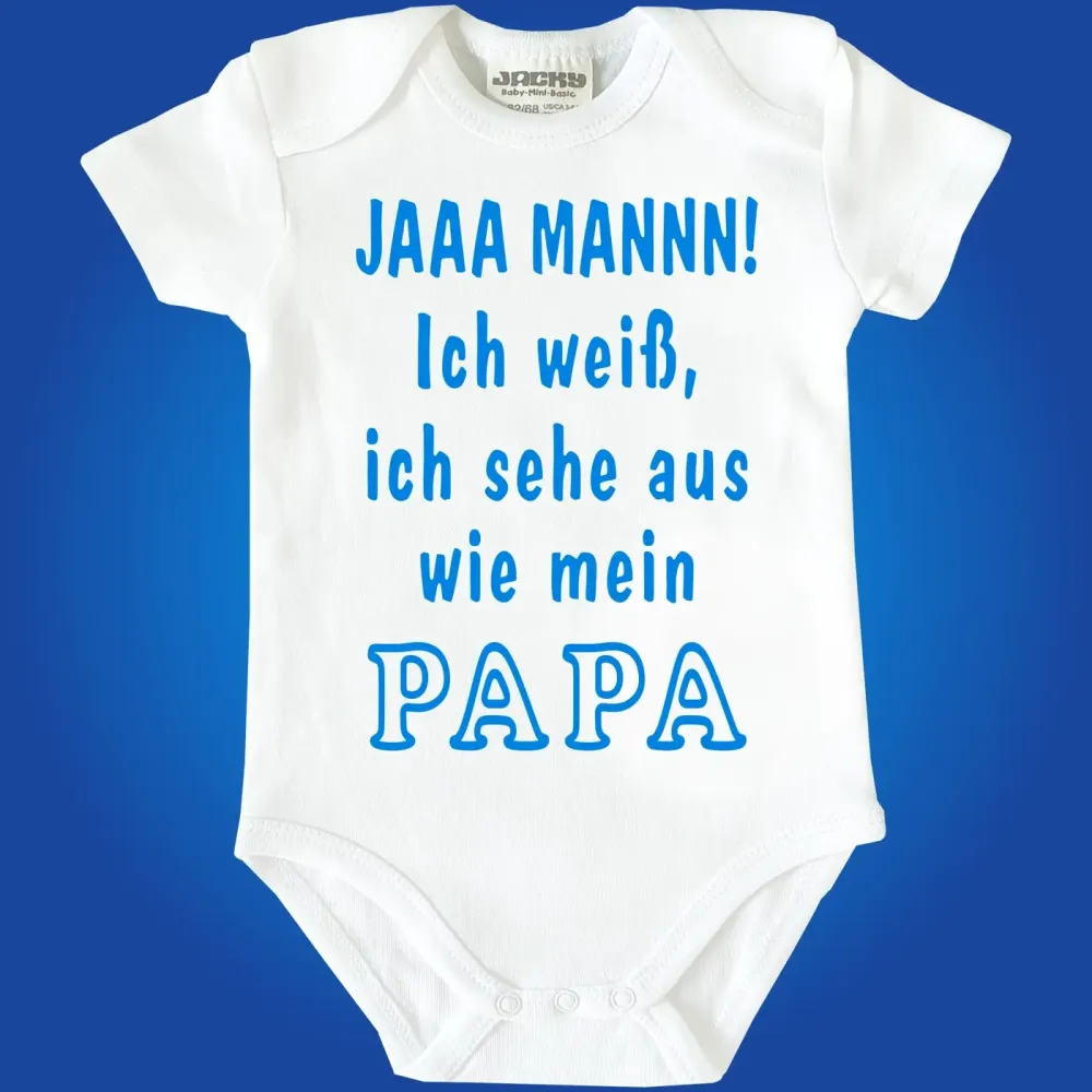 Baby-Body mit Spruch