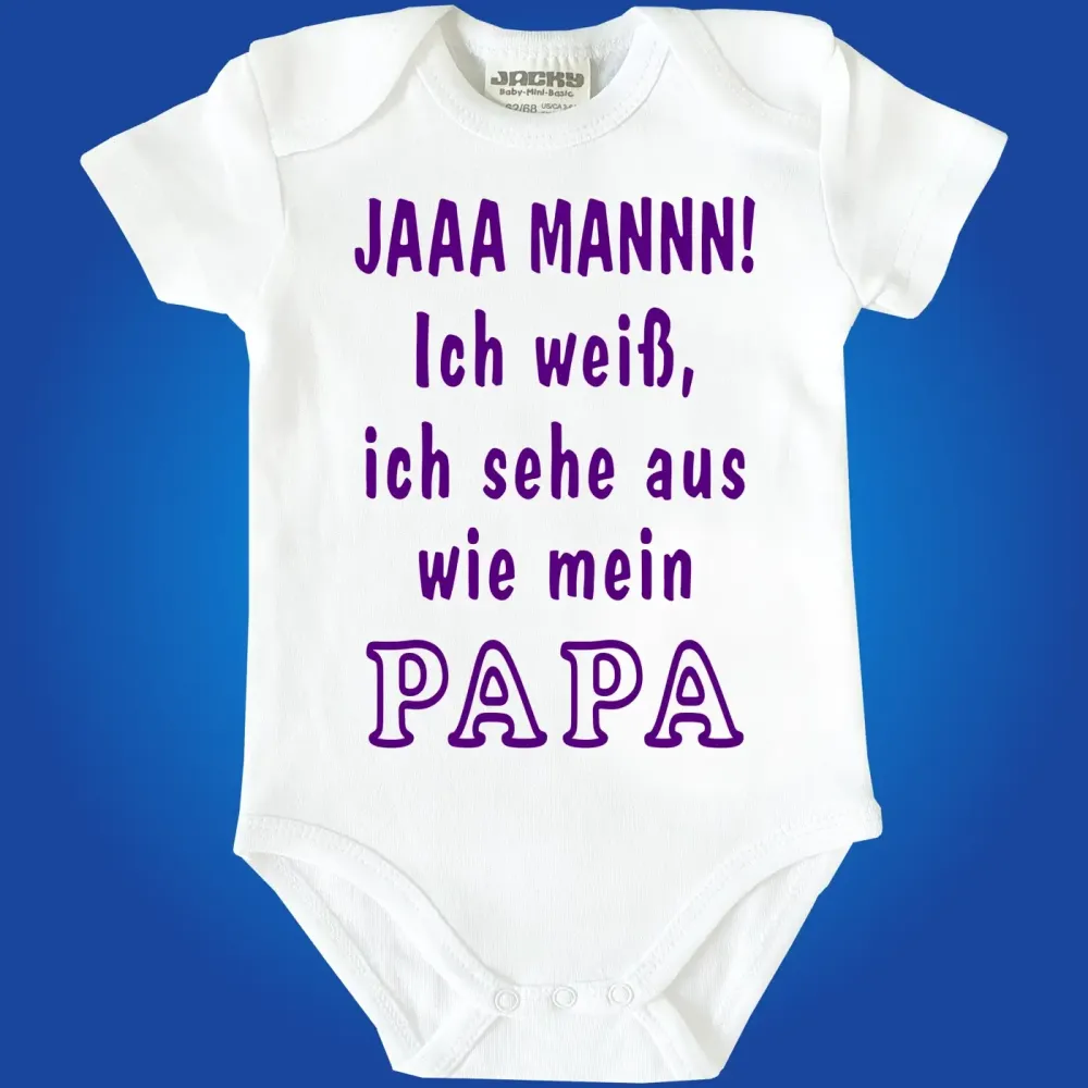 Baby-Body mit lustigem Aufdruck