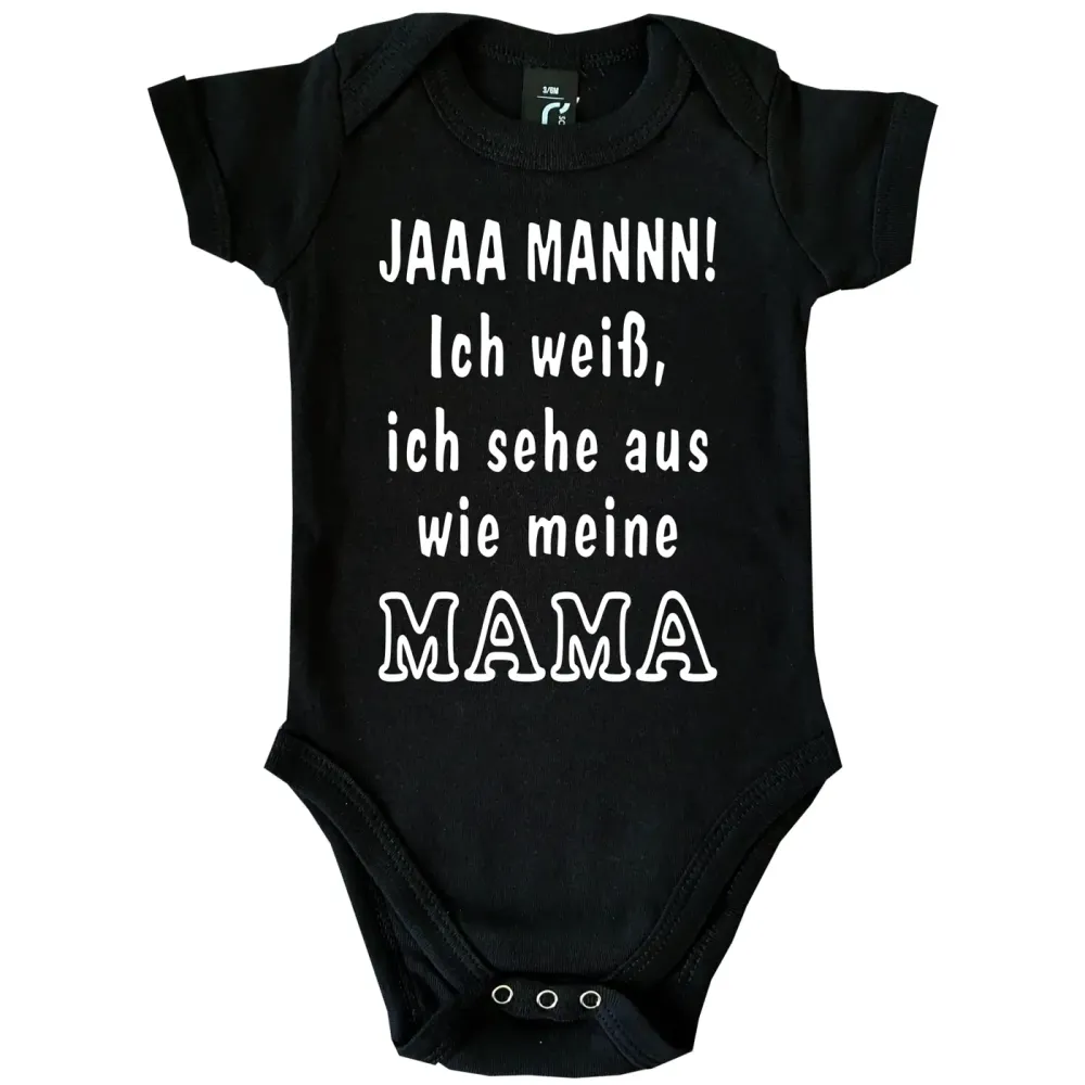Baby-Body mit Aufdruck Mama
