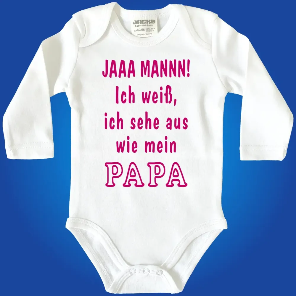 Baby‑Body mit frechem Spruch für Jungen und Mädchen