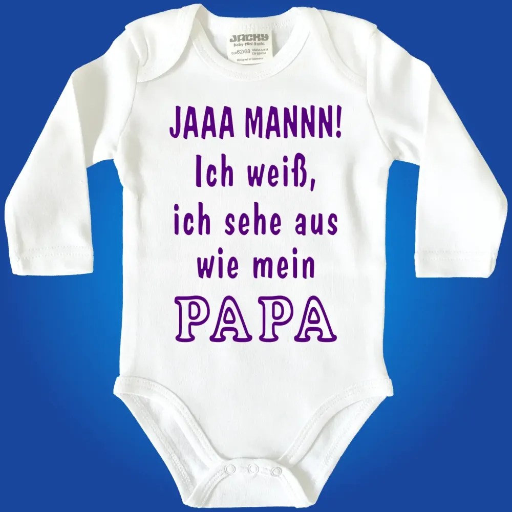Baby-Body mit lustigem Aufdruck
