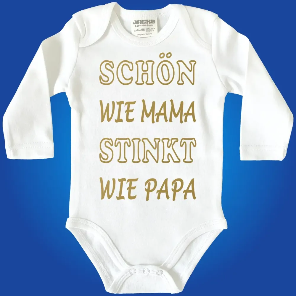 Baby-Body Stinkt wie Papa
