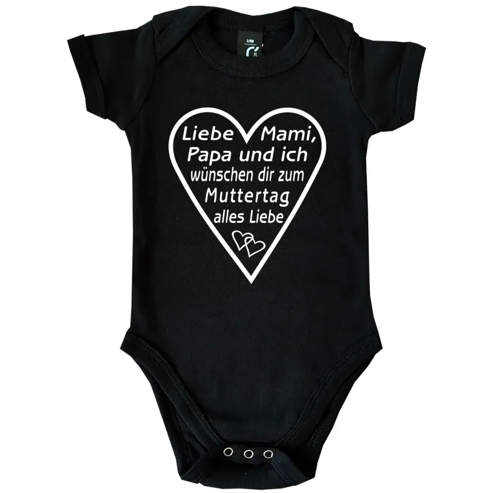 Baby-Body mit Druck zum Muttertag