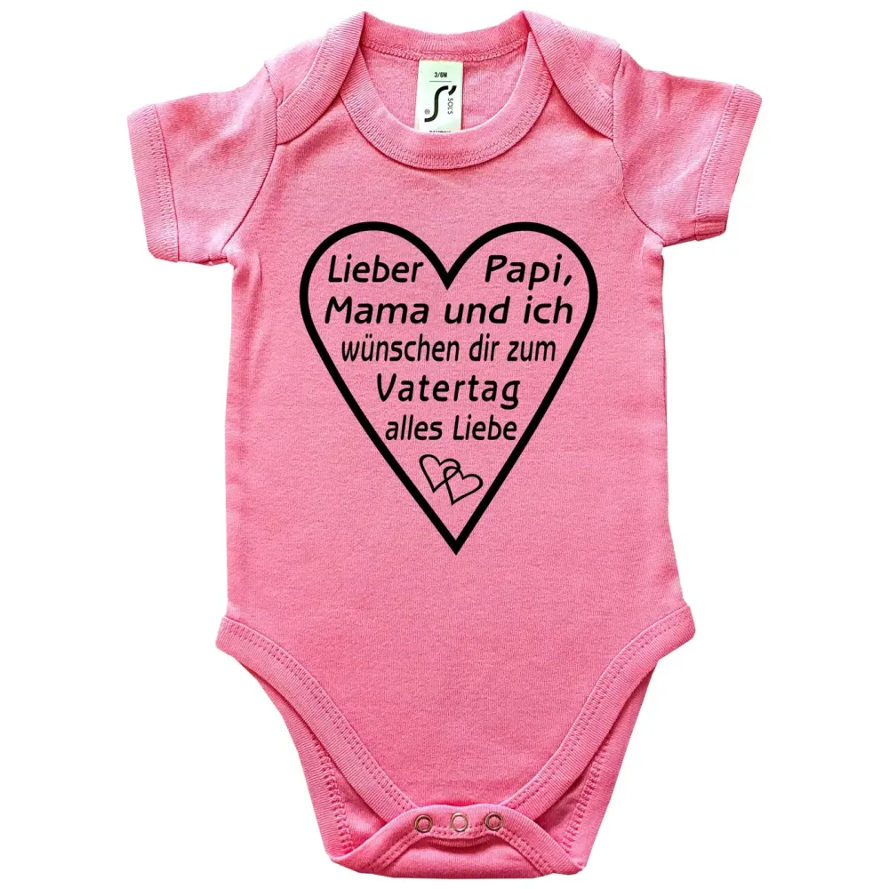 Baby-Body mit Druck Muttertag