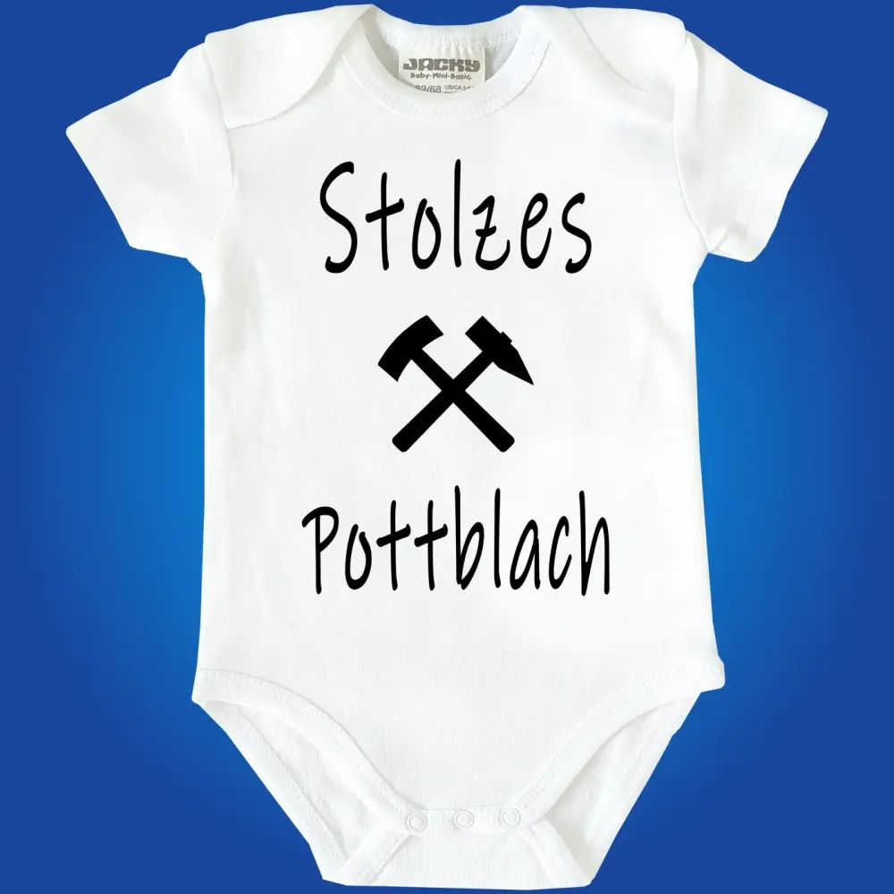 Preview: Baby-Body mit Druck Ruhrgebiet