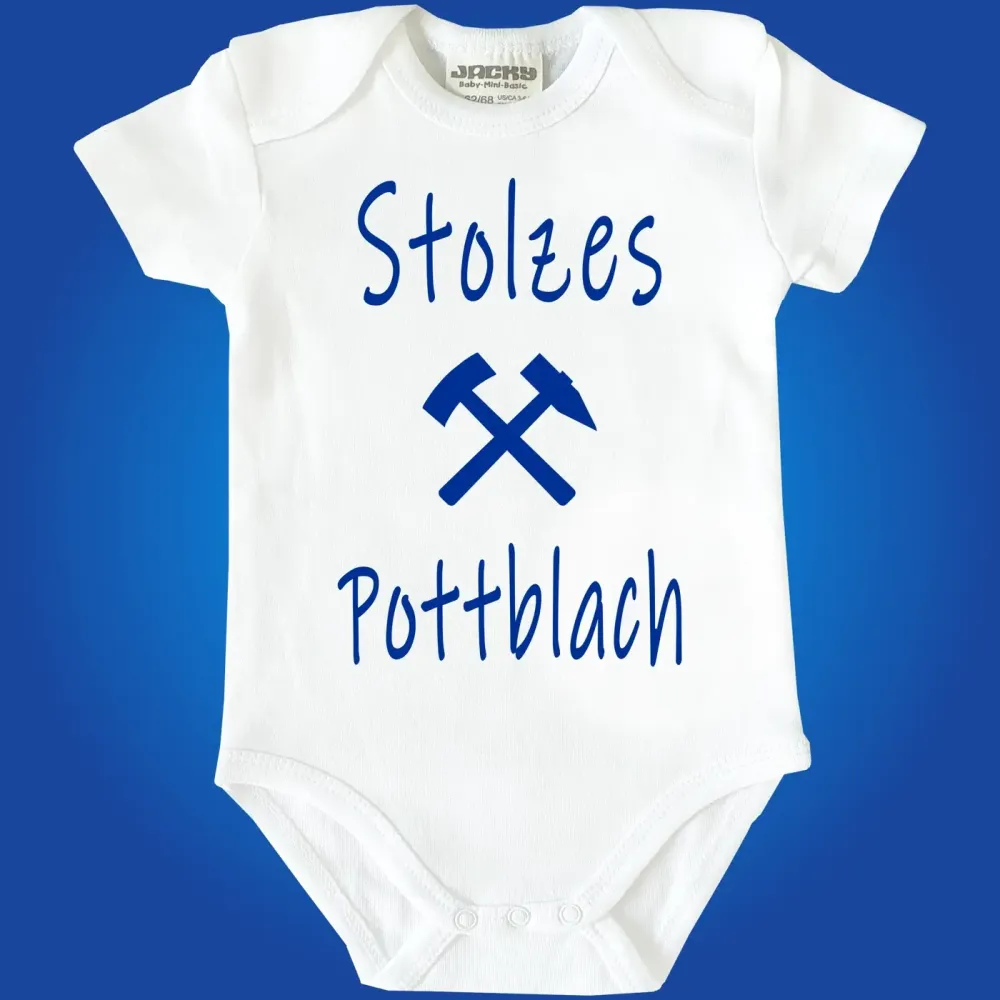 Baby-Body mit Aufdruck Zeche Grube