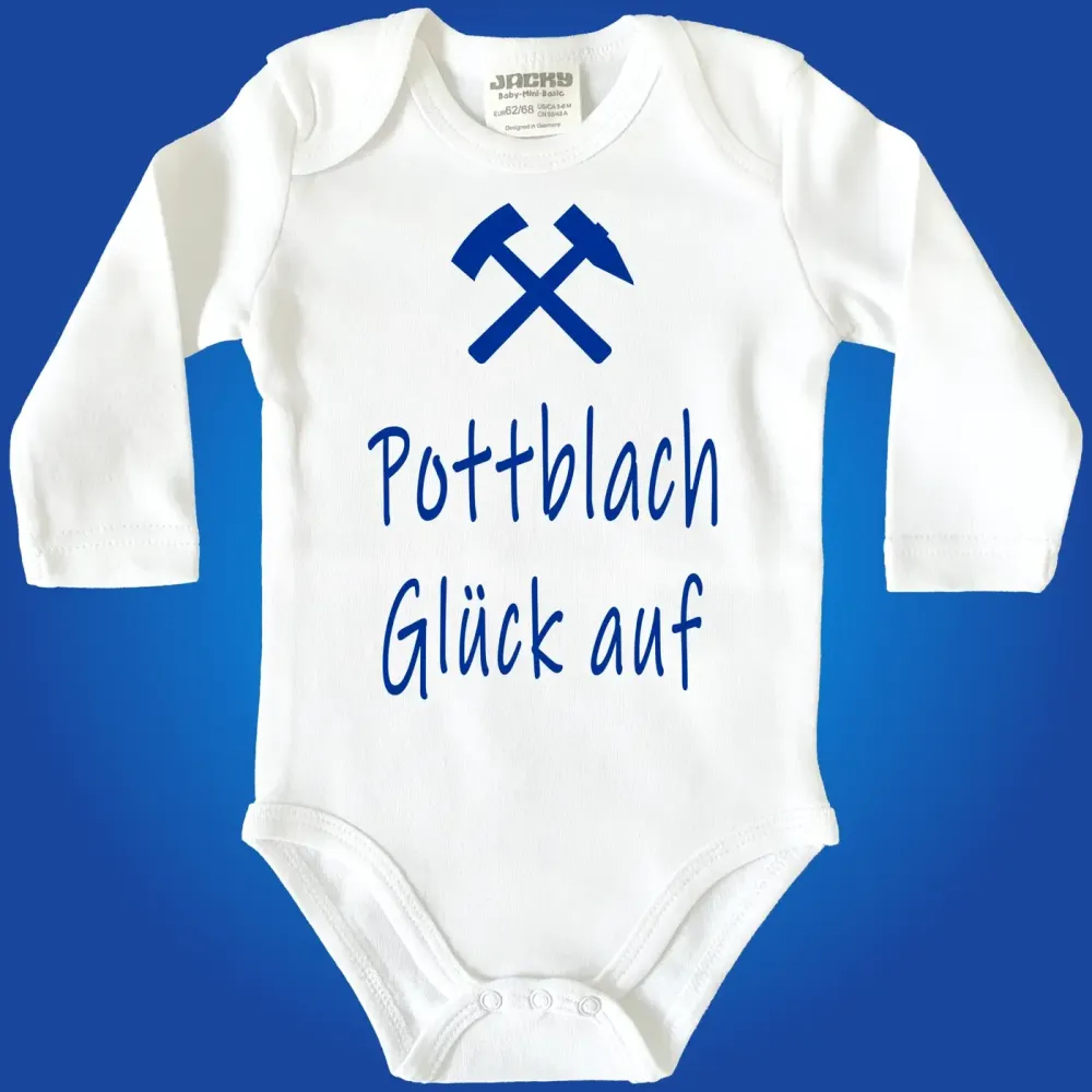 Preview: Baby-Body mit Aufdruck Ruhrpott