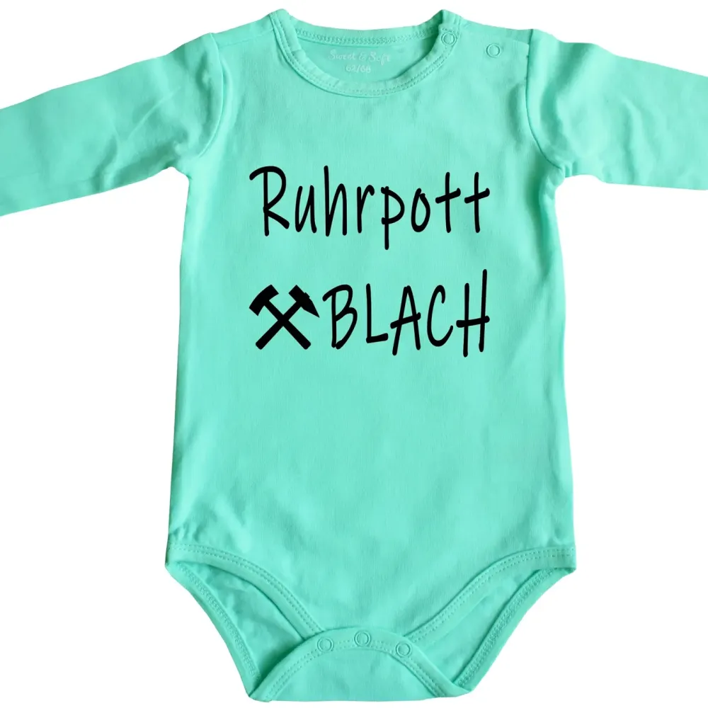 Baby-Body mit Aufdruck Ruhrpott