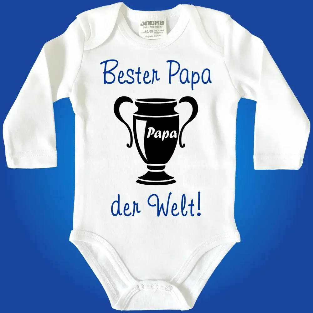 Strampler mit Aufdruck Bester Papa