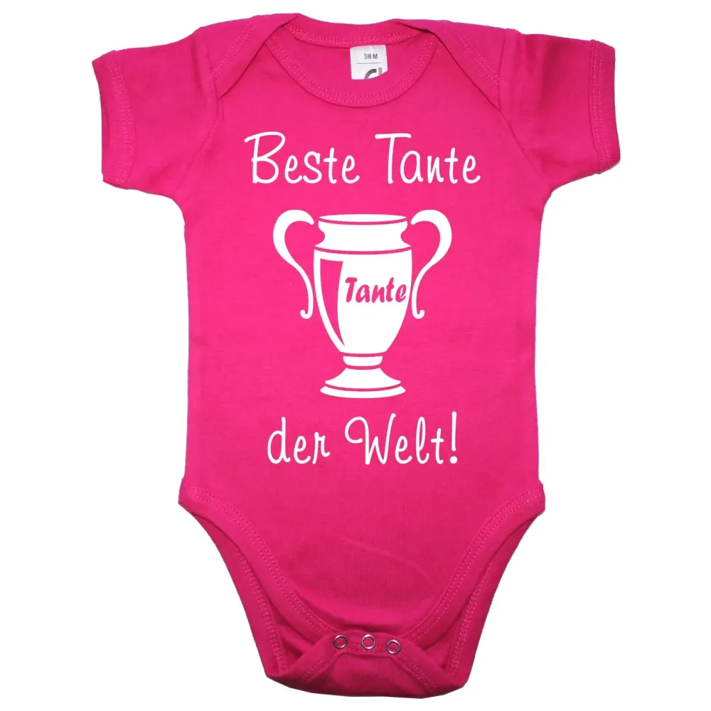 Baby Bodie mit Aufdruck Beste Tante