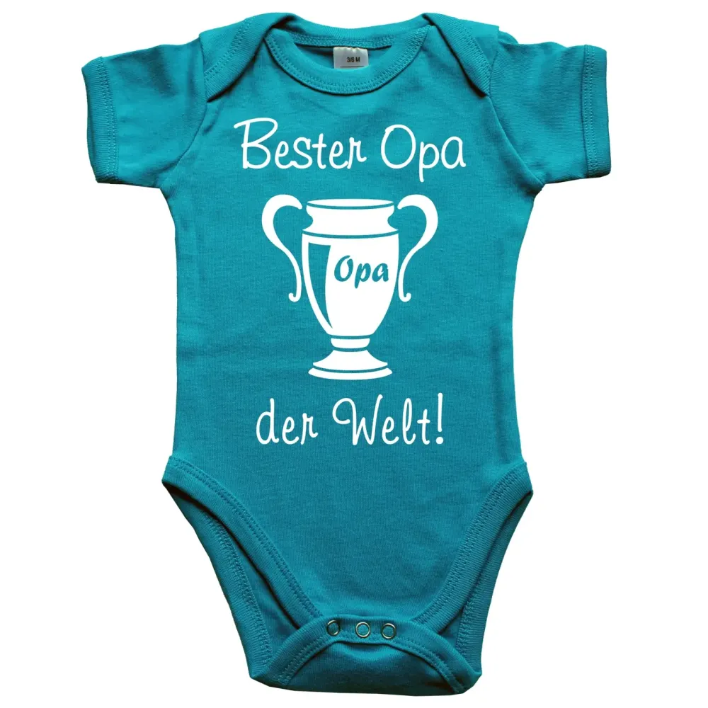 Preview: Baby Bodie mit Aufdruck Bester Opa