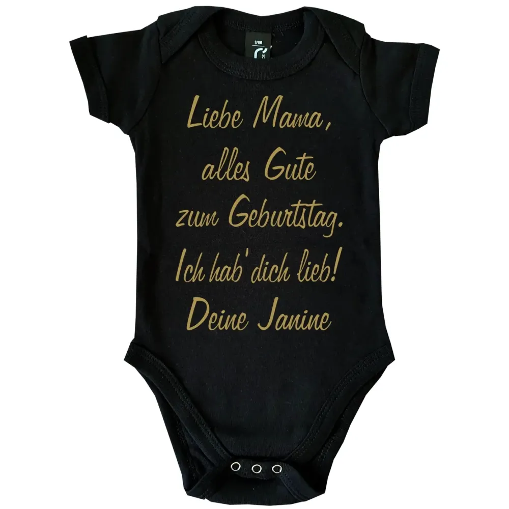 Baby Body zum Geburtstag