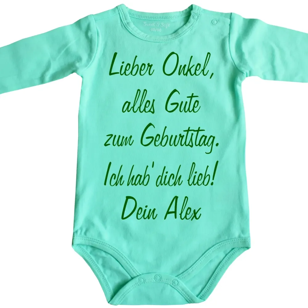 Baby-Body Happy Birthday