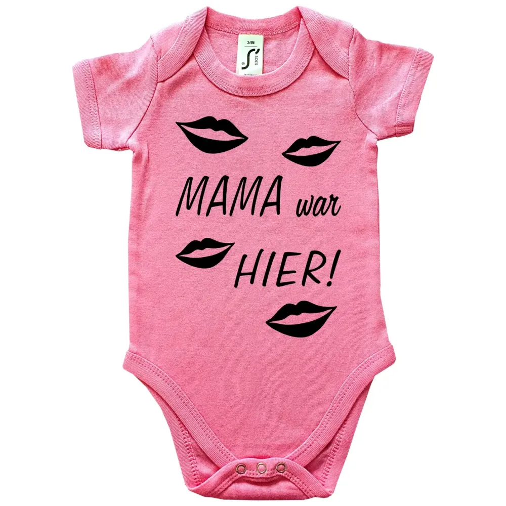 Baby-Body mit Mama Druck