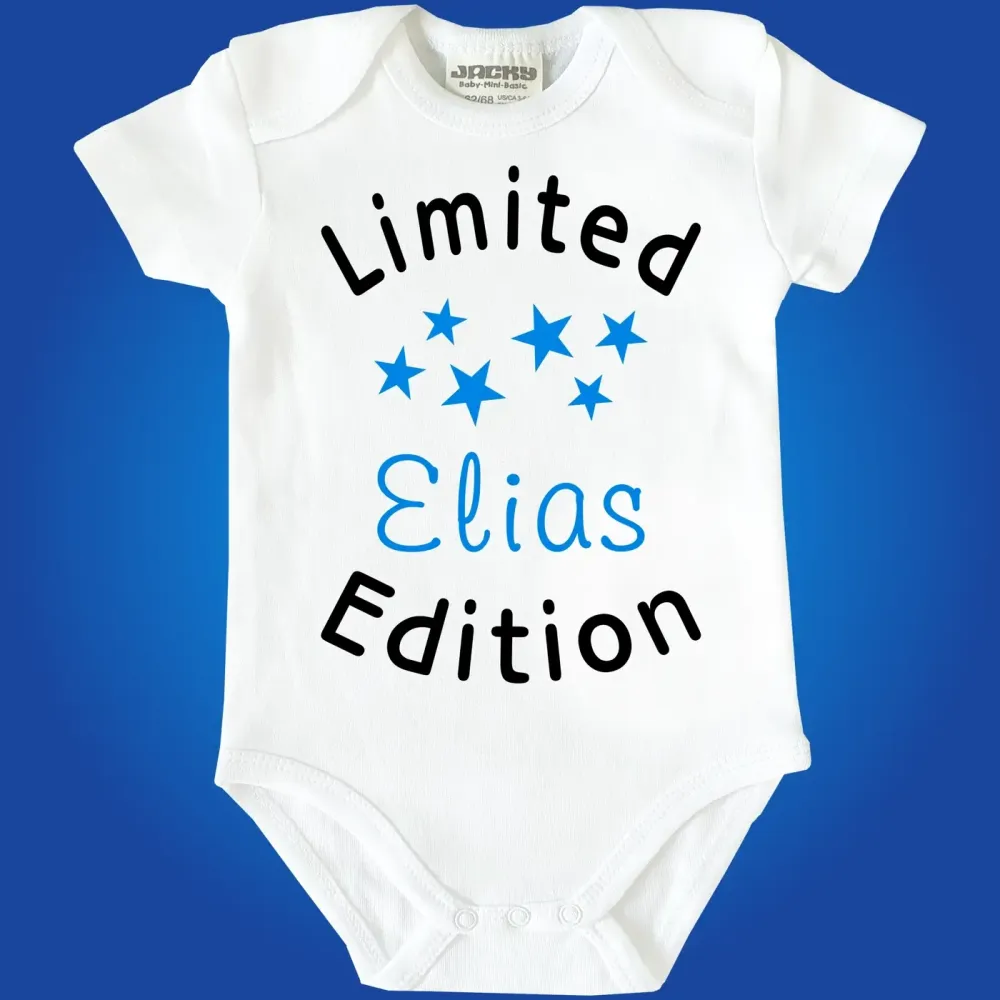 Preview: Baby-Body mit Aufdruck Limited Edition