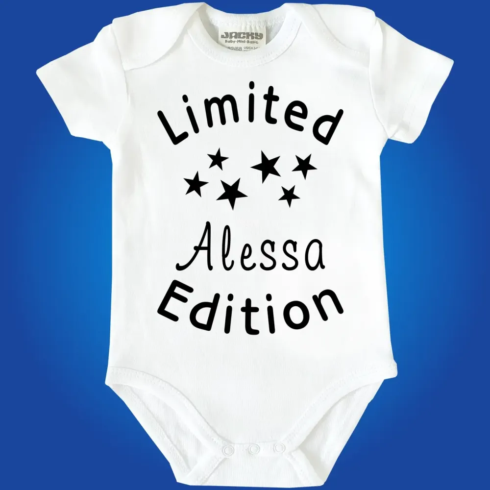 Einteiler mit Wunschname - Personalisiert