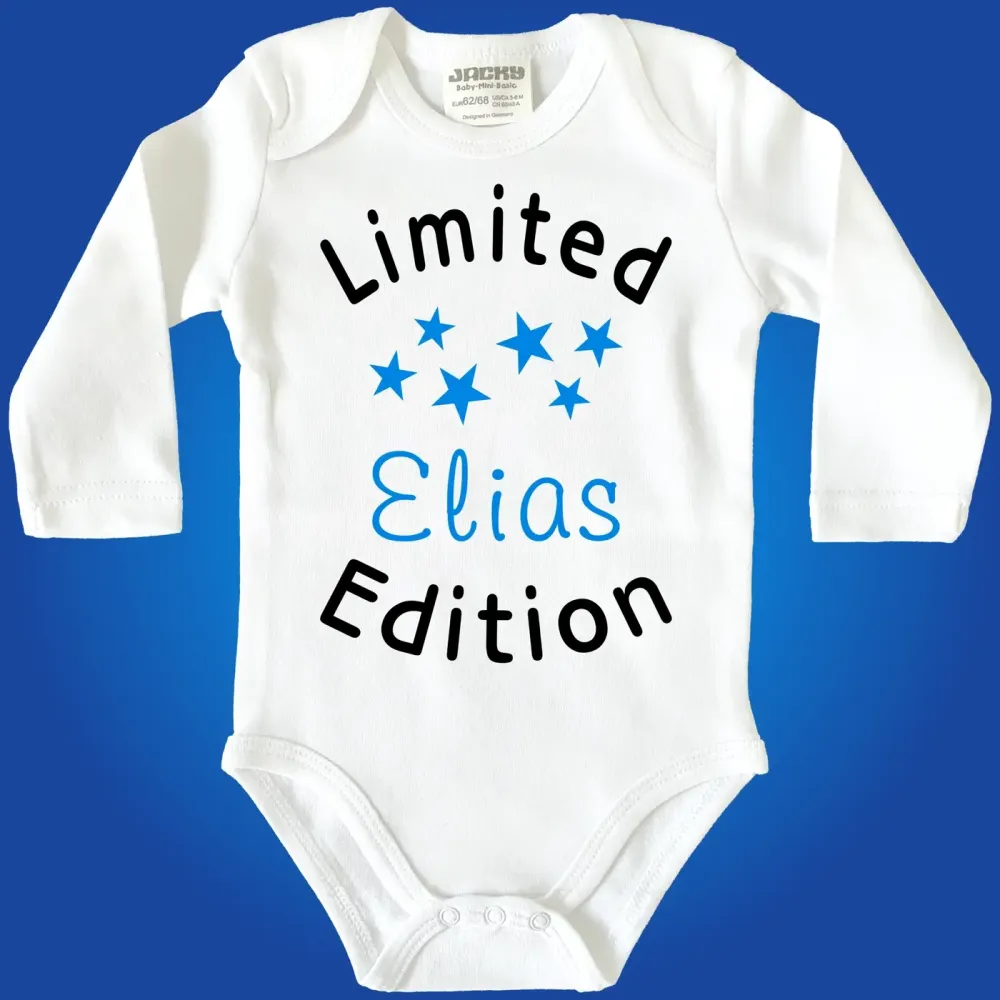 Preview: Baby-Body mit Aufdruck Limited Edition