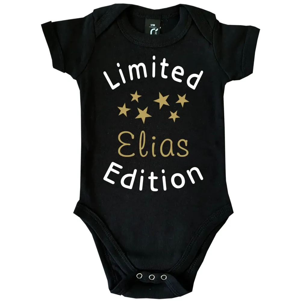 Preview: Babybody mit Aufdruck Limited Edition