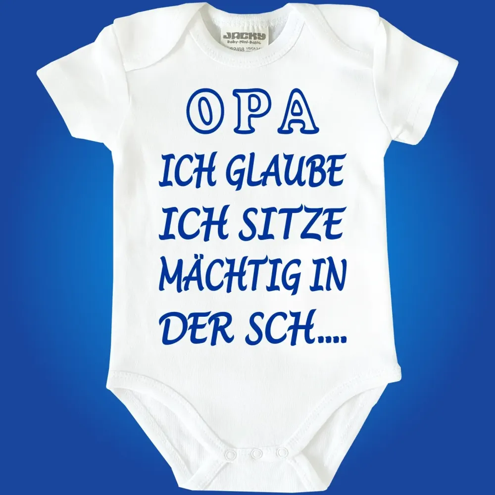 Preview: Baby-Body mit witzigem Spruch