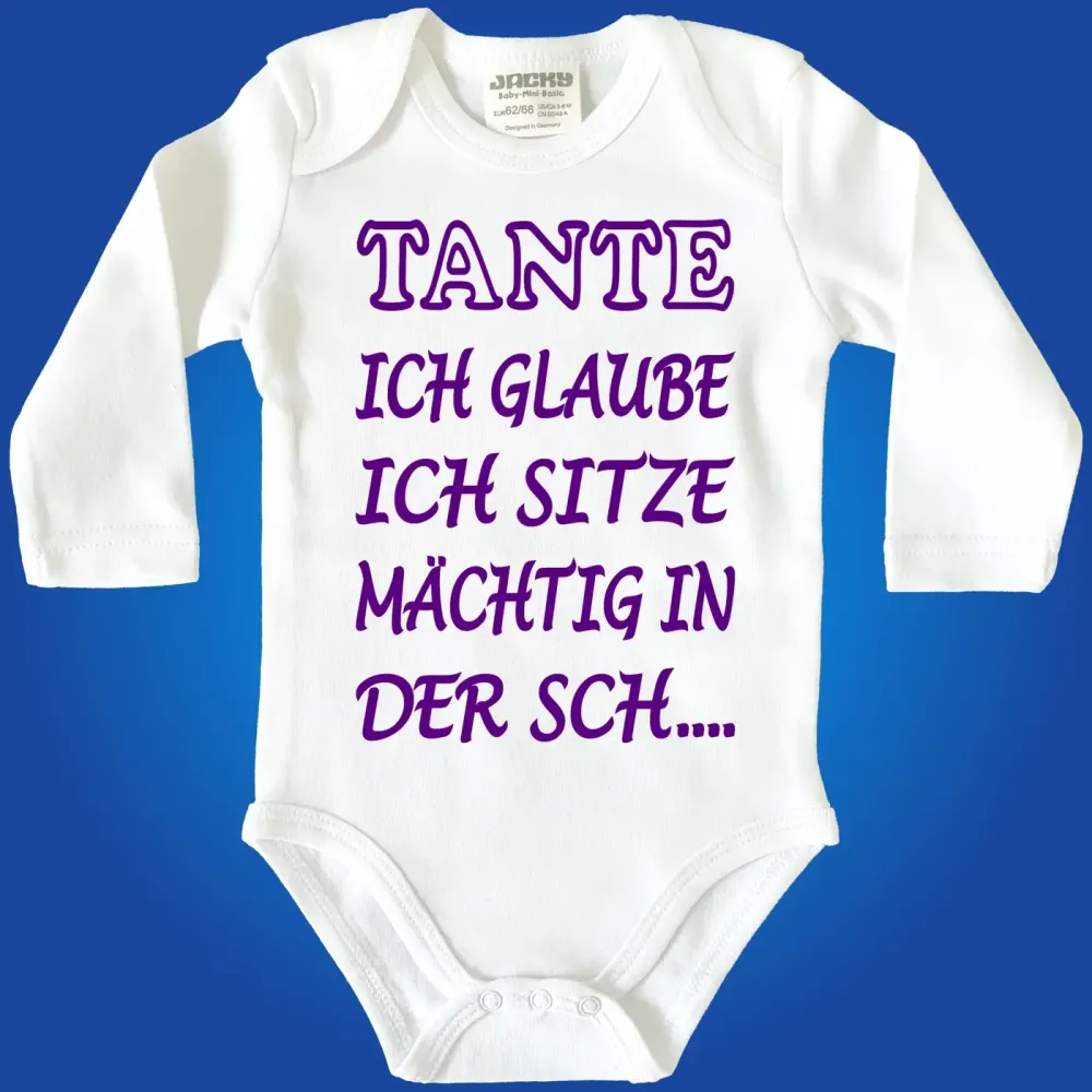 Preview: Baby-Body mit lustigem Druck