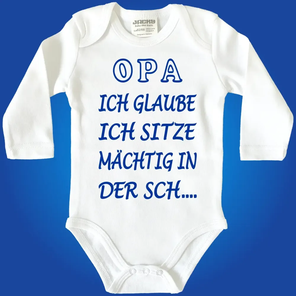 Preview: Baby-Body mit witzigem Spruch