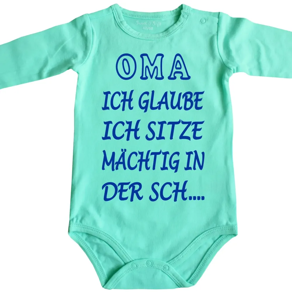 Preview: Baby-Body mit lustigem Druck