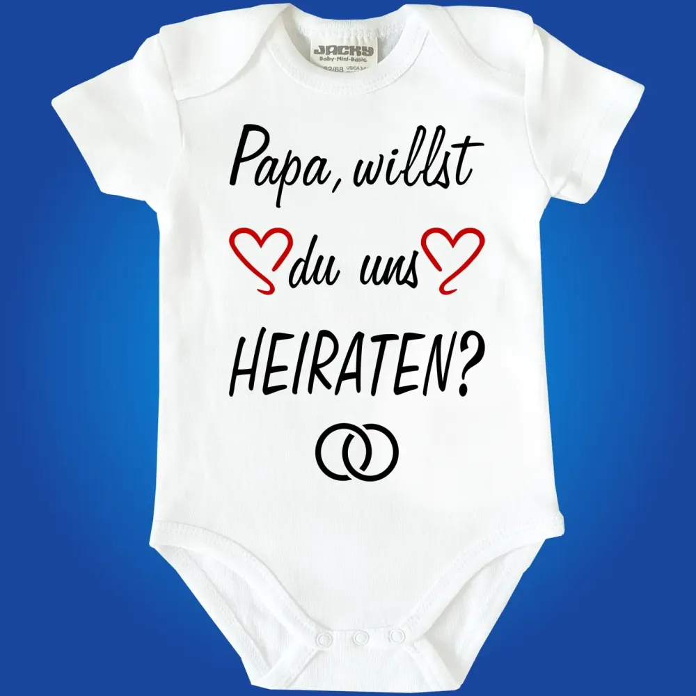 Preview: Baby-Body Hochzeitsantrag