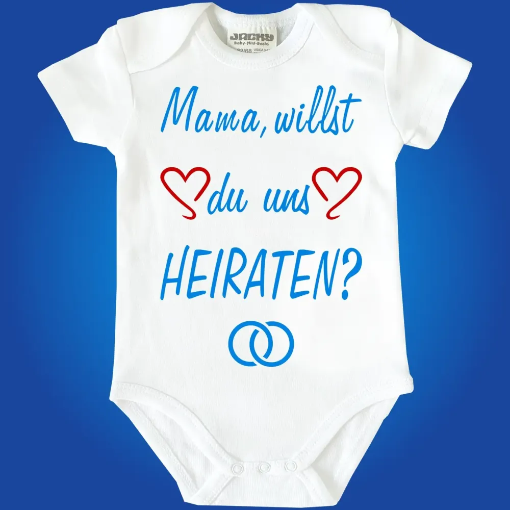 Strampler Heiratsantrag