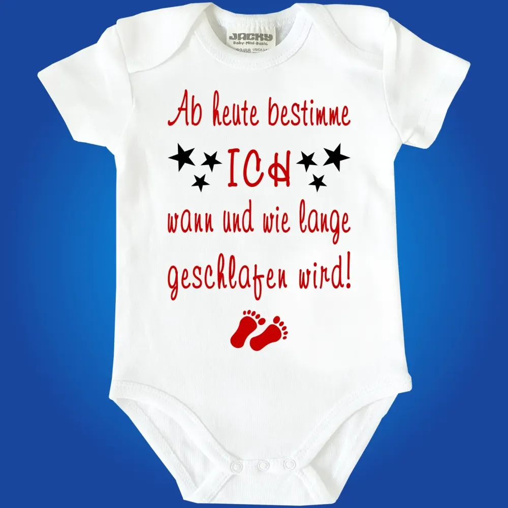 Baby-Body mit Druck Schlafen