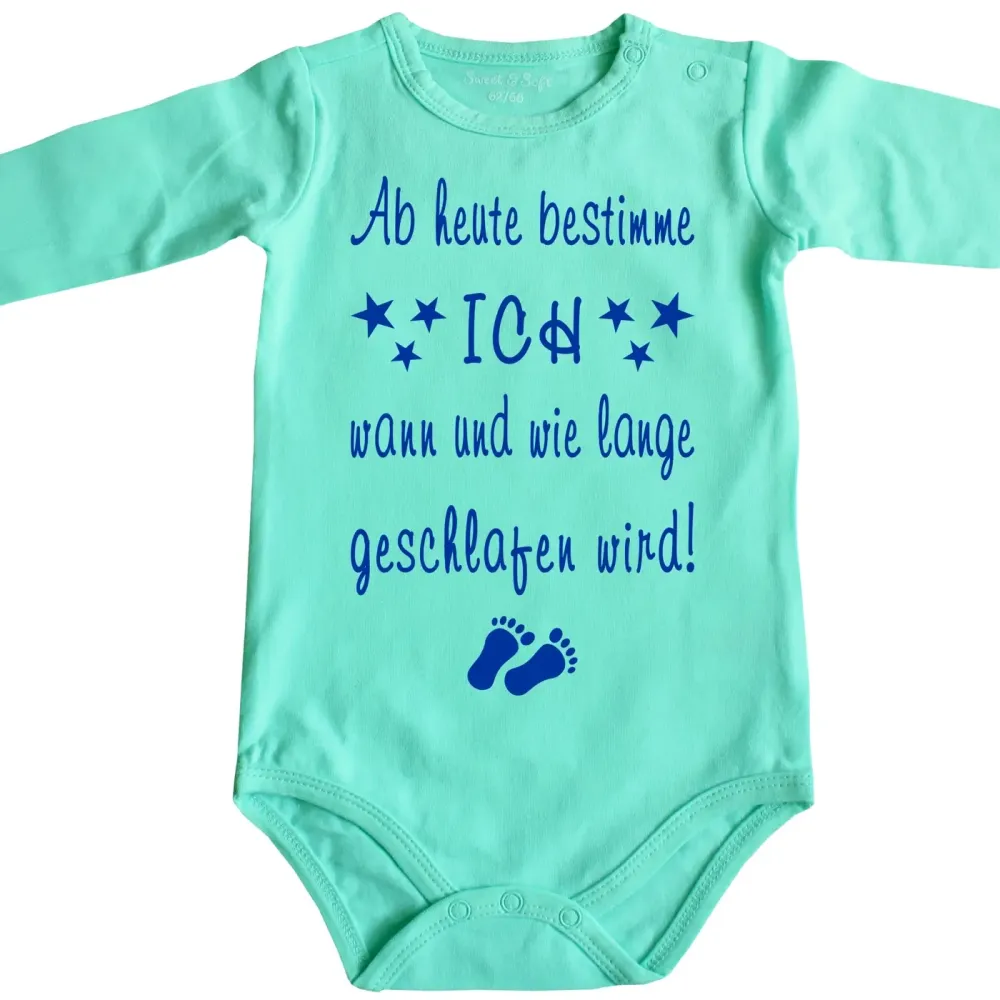 Babybodie mit coolem Spruch