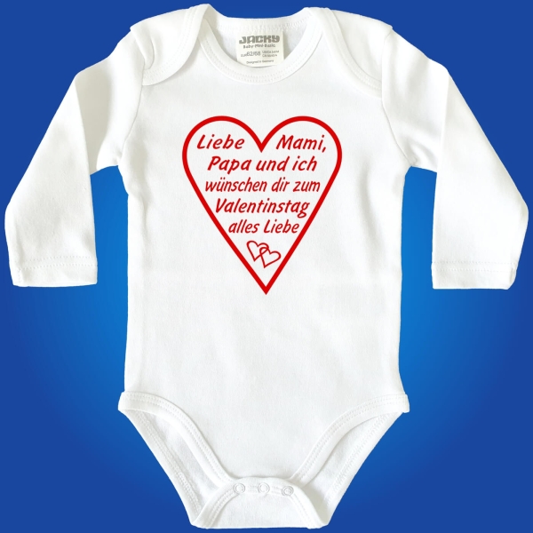 Baby Bodysuit zum Valentinstag