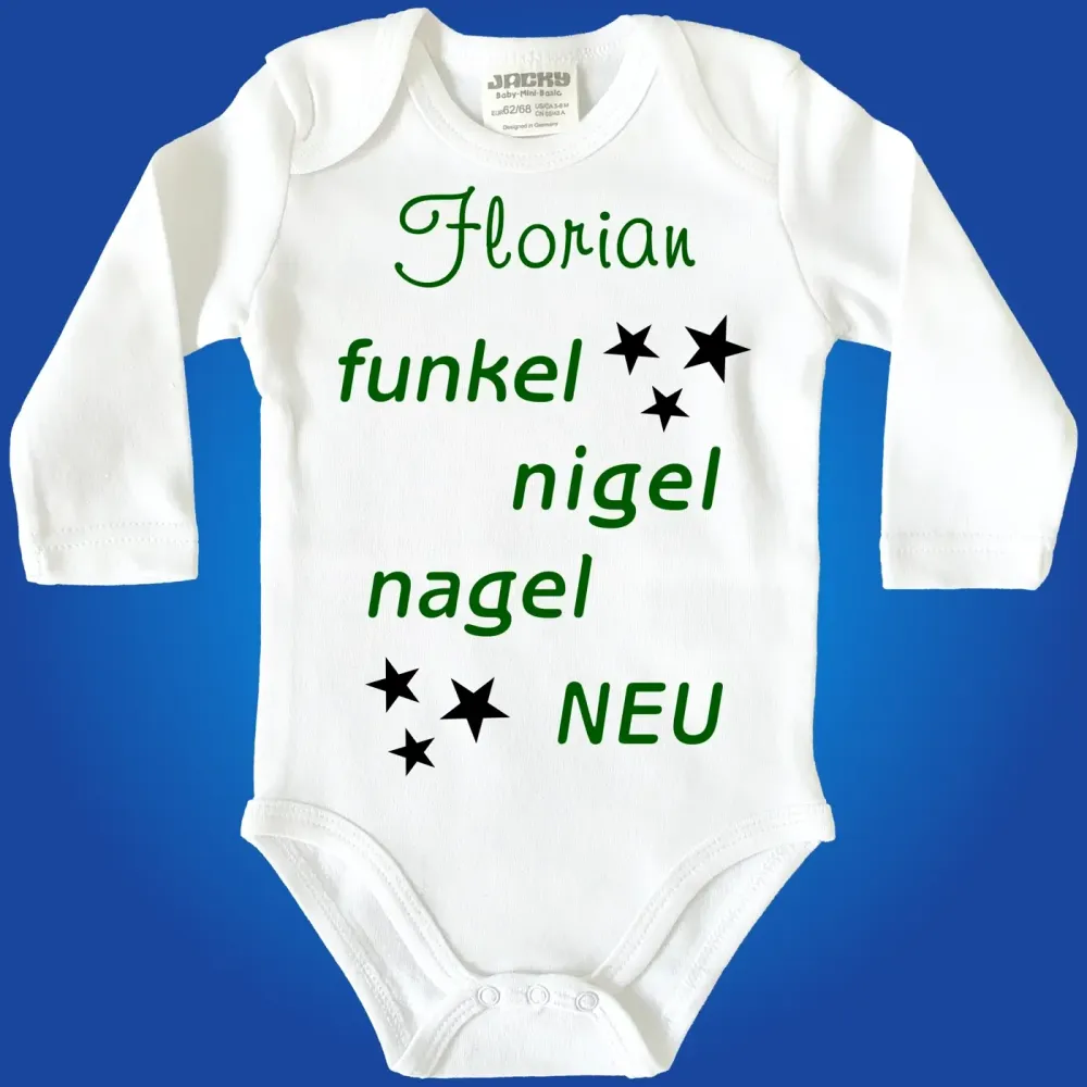 Baby Bodysuit with saying for birth
