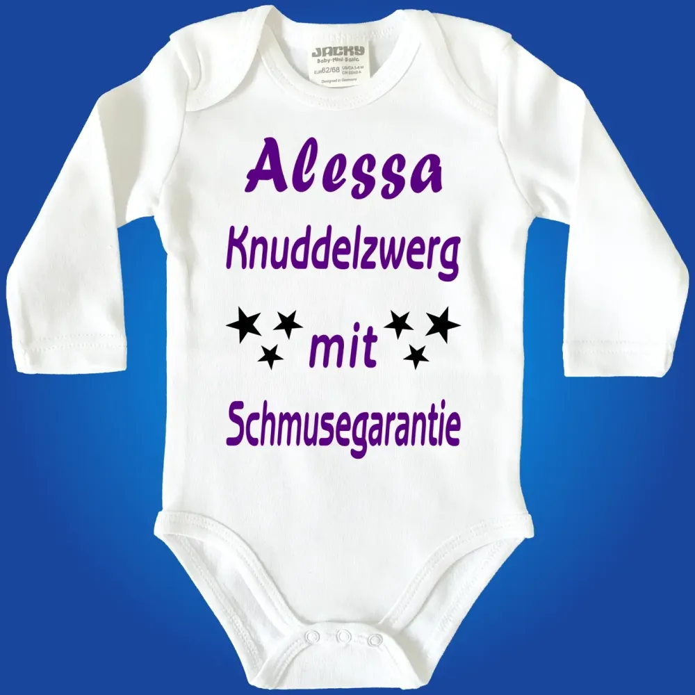 Preview: Baby-Body mit witzigem Spruch