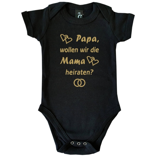 Baby-Body Hochzeitsantrag